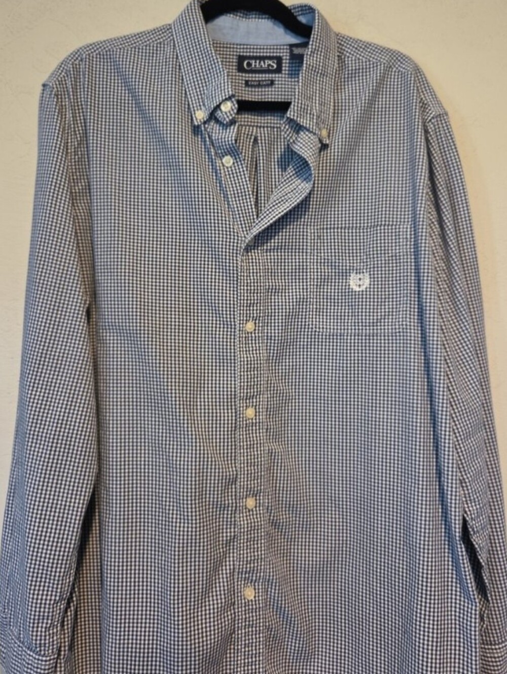 Like NEW Men's CHAPS Easy Care Oxford Button Down Size XL